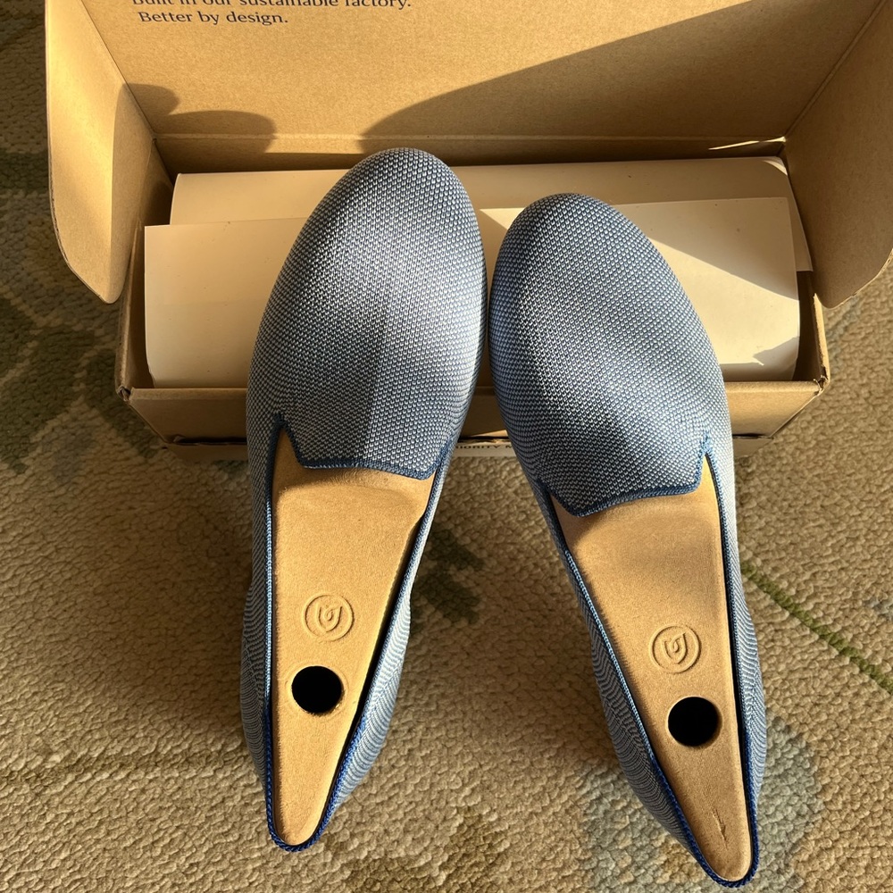 NWT Rothy’s The Loafer in Tide Pool - Picture 3 of 3